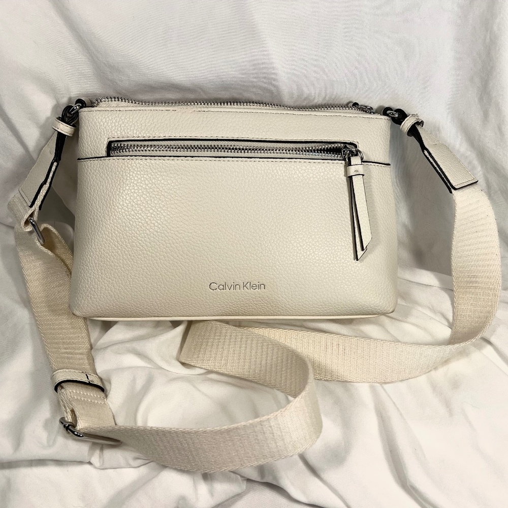 Calvin Klein leather crossbody bag